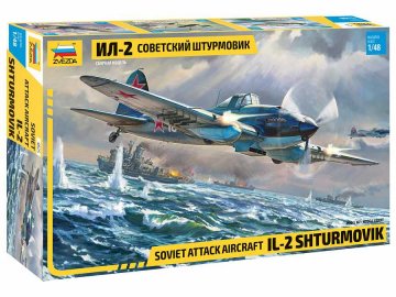 Zvezda - Iljušin Il-2 ''Šturmovik', Model Kit letadlo 4825, 1/48