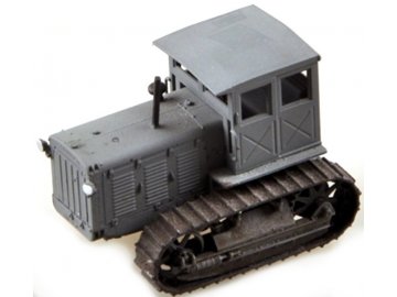Easy Model - ChTZ Stalinetz S-65 Tractor with Cab (grey), USSR, 1/72