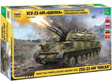 Zvezda - ZSU-23-4M SHILKA, Modell-Bausatz 3635, 1/35