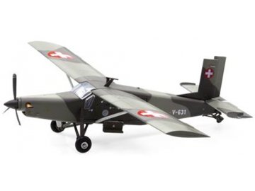 Swiss Line Collection - Pilatus PC-6 Turboporter, Schweizer Luftwaffe, V-631, Schweiz, 1/72