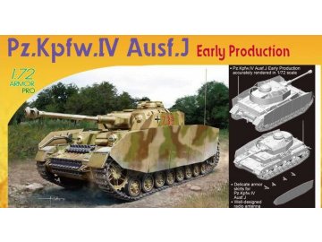 Dragon - Pz.Kpfw.IV Ausf.J, early production, Model Kit tank 7409, 1/72