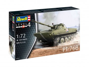 Revell - PT-76B, Plastikmodellbausatz 03314, 1/72