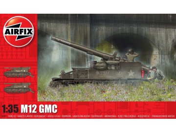 Airfix - M12 GMC, Classic Kit Panzer A1372, 1/35
