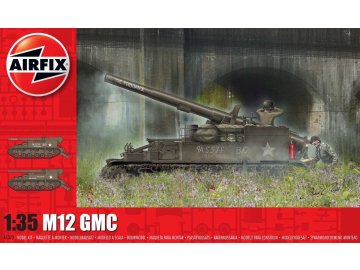 Airfix - M12 GMC, Classic Kit tank A1372, 1/35