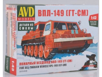 AVD Models - VPL-149 (GT-SM) Terénní hasičské vozidlo, Model kit 3011, 1/43