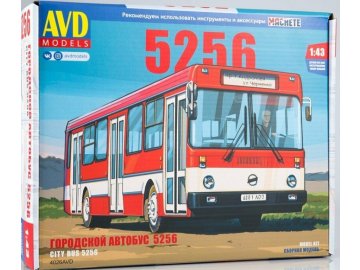 AVD Models - LiAZ-5256 City Bus, Model kit 4026, 1/43