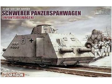 Dragon - SCHWERER PANZERSPAHWAGEN (INFANTERIEWAGEN), Model Kit 6072, 1/35