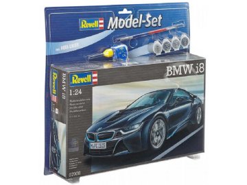 Revell - BMW i8, ModellSet 67008, 1/24