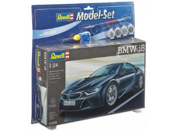 Revell - BMW i8, ModelSet 67008, 1/24