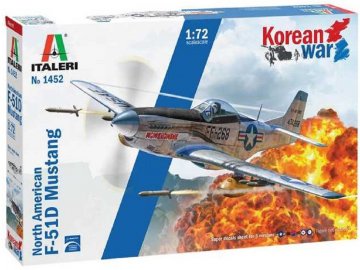 Italeri - North American F-51D Mustang "Korejská válka", Model Kit 1452, 1/72