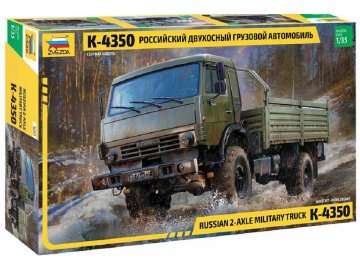 Zvezda - Russian 2 Axle Military Truck K-4326, Model Kit military 3692, 1/35
