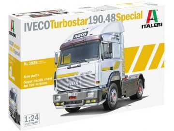 Italeri - IVECO TURBOSTAR 190.48 SPECIAL, Model Kit 3926, 1/24