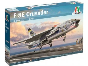 Italeri - F-8E Crusader, Modell-Bausatz Flugzeug 1456, 1/72