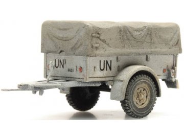 Artitec - Polynorm 1 T Anhänger, UNIFIL, 1/87