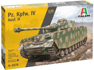 Italeri - Pz. Kpfw. IV Ausf. H, Model Kit 6578, 1/35