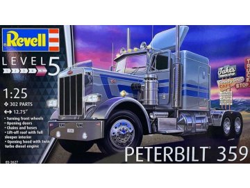 Revell - Peterbilt® 359, Plastic ModelKit MONOGRAM truck 2627, 1/25