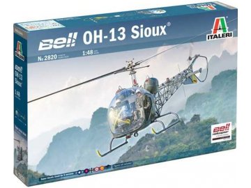 Italeri - OH-13 Sioux Corean War, Model Kit 2820, 1/48