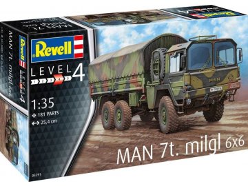 Revell - MAN 7t Milgl, Plastic ModelKit 03291, 1/35