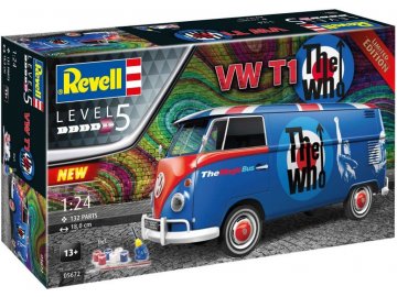Revell - VW T1 "The Who", Geschenk-Set auto 05672, 1/24