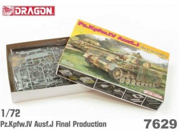 Dragon - Pz.Kpfw.IV Ausf.J Endfertigung, Modell-Bausatz 7629, 1/72