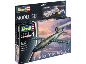 Revell  - Fieseler Fi103 V-1, ModelSet raketa 63861, 1/32