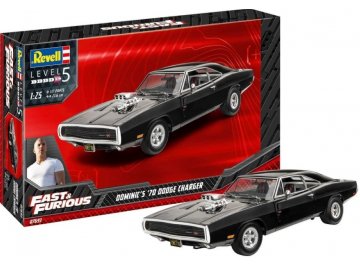 Revell - Fast & Furious - Dominics 1970 Dodge Charger, ModellSet 67693, 1/25