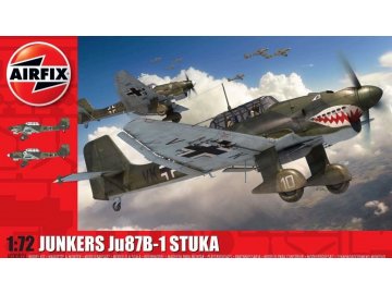 Airfix - Junkers Ju-87 B-1 Stuka, Classic Kit A03087A, 1/72