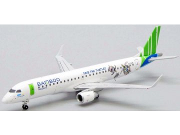 JC Wings - Embraer ERJ190, Bamboo Airways "Save the turtles Livery", Vietnam, 1/400