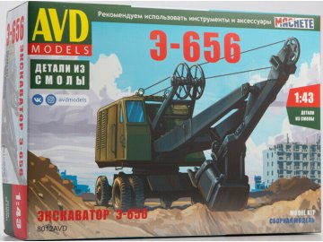 AVD Models - E-656 Rypadlo, Model kit 8012, 1/43