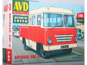 AVD Models - KAG-3 autobus, Model kit 4023, 1/43