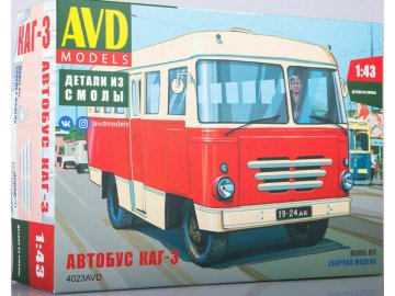 AVD Models - KAG-3 bus, Model kit 4023, 1/43