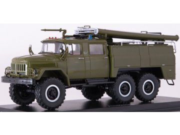 Start Scale Models - AC-40 (ZIL-131), Firefighters military, khaki, 1/43