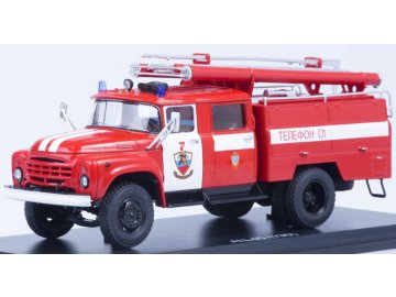 Start Scale Models - AC-40 (ZIL-130) Feuerwehrauto, Severodvinsk, 1/43