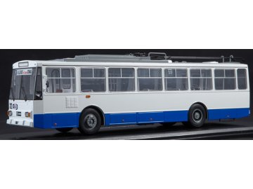 Start Scale Models - 14TR Skoda, trolleybus, white-blue, 1/43