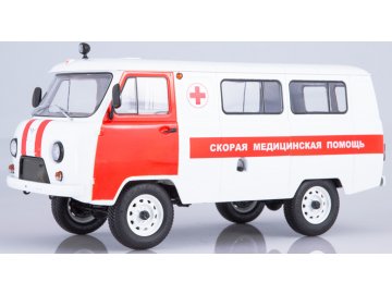 Start Scale Models - UAZ-3962 Buchanka, Krankenwagen, 1/18