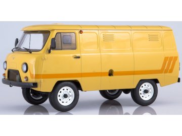 Start Scale Models - UAZ-3741 Buchanka, Minivan, žlutý, 1/18