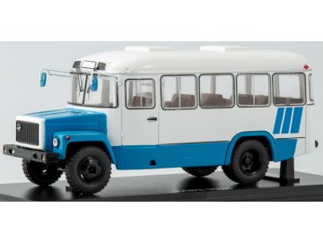 Start Scale Models - KAVZ-3976, Suburban Bus, white and blue, 1/43