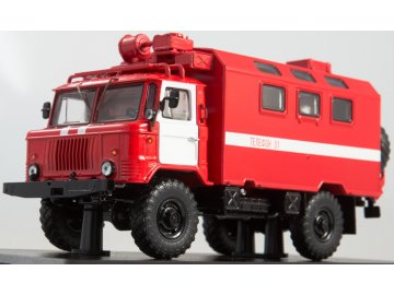 Start Scale Models - KUNG K-66, GAZ-66, Firefighters, 1/43