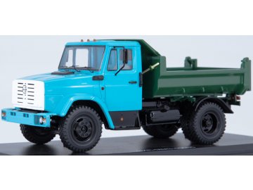 Start Scale Models - ZIL-MMZ-45085, dump truck, blue-green, 1/43