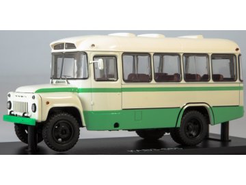 Start Scale Models -  KAVZ-658, autobus, bílo-zelený, 1/43