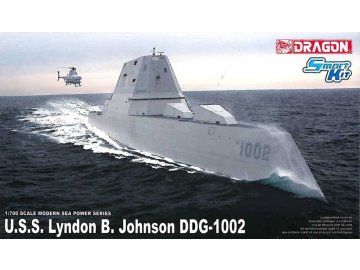Dragon - U.S.S. Lyndon B. Johnson (DDG-1002), Modell-Bausatz 7148, 1/700