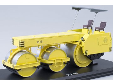Start Scale Models - DU-49, road roller, yellow, 1/43