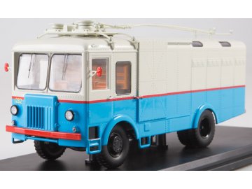 Start Scale Models - TG-3, Güterwagen, weiß-blau, 1/43