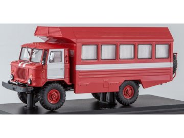 Start Scale Models -KSP.2001, GAZ-66, Firefighters, Mobile Headquarters,, 1/43