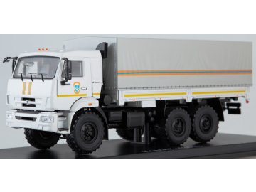 Start Scale Models - KAMAZ-43118 (facelift), valník s plachtou, MCHS, 1/43