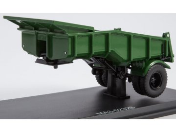 Start Scale Models - Dump trailer MAZ-5232B, green, 1/43