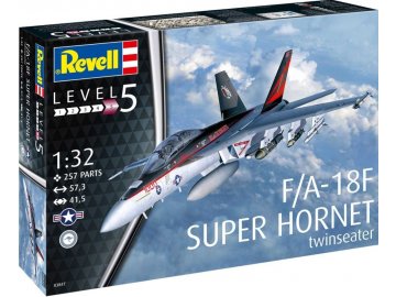 Revell - F/A-18F Super Hornet, Plastic ModelKit 03847, 1/32