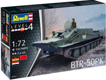 Revell - BTR-50PK, Plastic ModelKit  03313, 1/72
