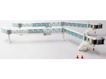 JC Wings - Passenger boarding narrow bridge, 2 pieces per set, 1/200