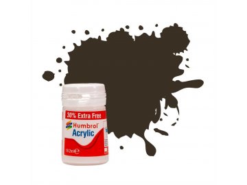 Humbrol acrylic paint AB0010EP - No 10 Service Brown Gloss (+ 30% extra free)